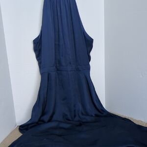 Elie Tahari Deep Blue Maxi Dress